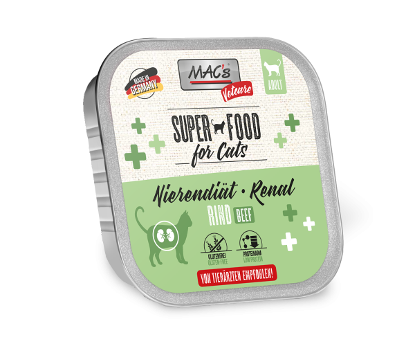 MACs CAT - Vetcare Rind Nierendiät 100g Schale