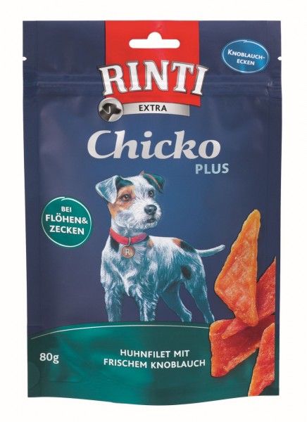 Rinti Extra Snack Chicko Knoblauchecken 80g