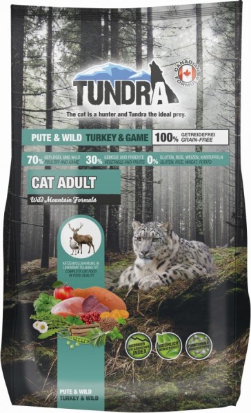 Tundra Cat Turkey + Game Wild Mountain - 272g Beutel