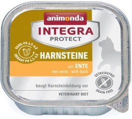 *** Animonda Cat Schale Integra Protect Harnsteine mit Ente 100g [*** AUSLAUFARTIKEL]