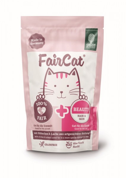 Green Petfood, Katze, FairCat Beauty 16x85g Tray