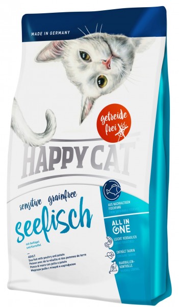 Happy Cat Sensitive Grainfree Seefisch 4 kg