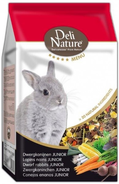 Beduco Deli Nature Nager 5*-Menü JUNIOR KANINCHEN 2,5 kg