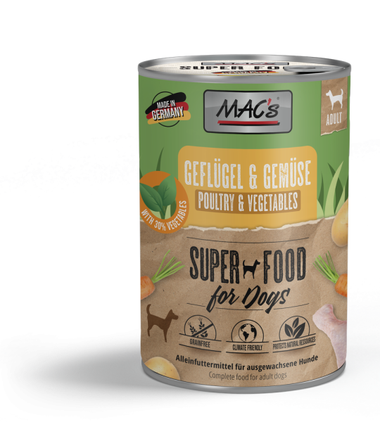 MACs DOG - Geflügel & Gemüse 400g
