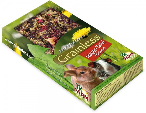 JR Farm Grainless Nager-Tafel Hibiskus 125g