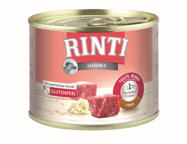 Rinti Sensible Rind & Reis 185g