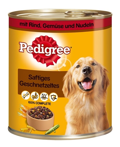 *** Pedigree Dose Adult Rind,Gemüse& Nudeln 800g [*** AUSLAUFARTIKEL]