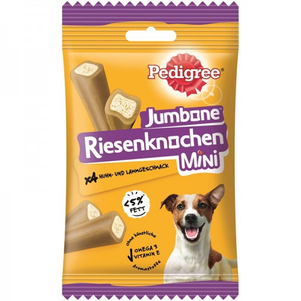 Pedigree Snack Riesenknochen Mini mit Huhn und Lammgeschm