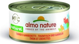 Almo Nature Katze Natural - Thunfisch & Garnelen - 70g Dose