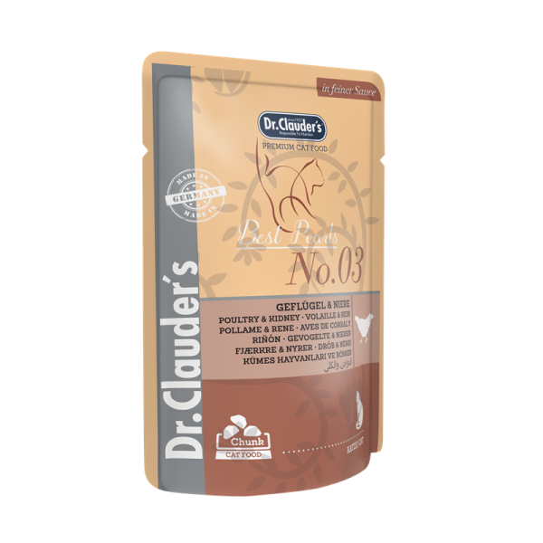 Dr. Clauder´s Cat Geflügel-Niere Sosse100g