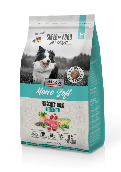 MACs DOG - Mono Soft - Frisches Rind 1,5kg