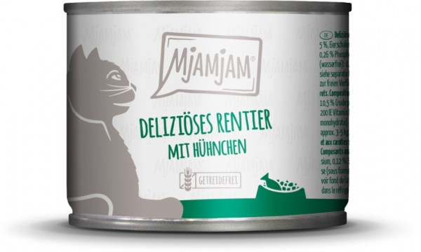 MjAMjAM - deliziöses Rentier mit Hühnchen an leckeren Möh