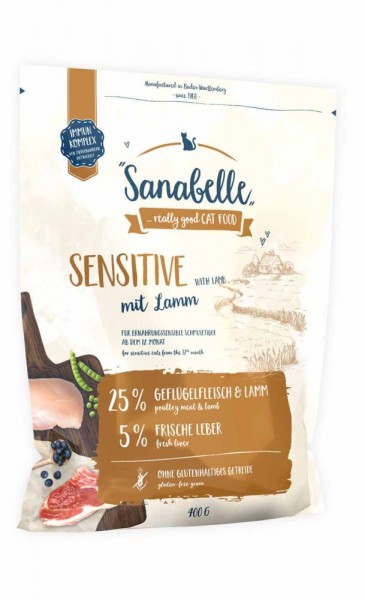 Sanabelle Sensitive Lamm 400 g