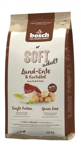 Bosch SOFT Land-Ente & Kartoffel 1 kg