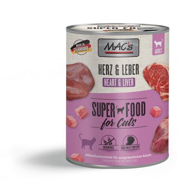 MACs CAT - Herz & Leber 800g