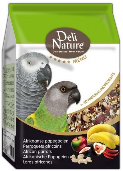 Beduco Deli Nature Vögel 5*-Menü AFRIKANISCHE PAPAGEIEN 2,5 kg