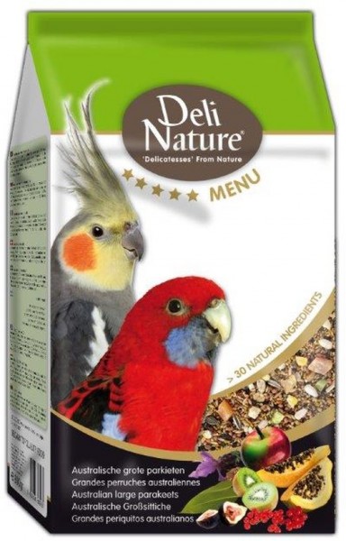 Beduco Deli Nature Vögel 5*-Menü AUSTRALISCHE GROSS-SITTICHE 800g