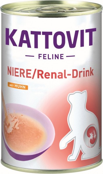 Kattovit Niere/Renal-Drink mit Huhn 135ml Dose