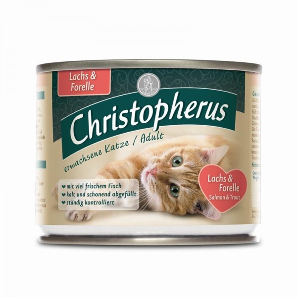 Christopherus Cat Dose Erw. Katzen Lachs+ Forelle