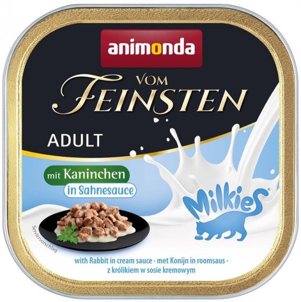 Animonda vom Feinsten mit Kaninchen in Sahnesauce - 100g Schale