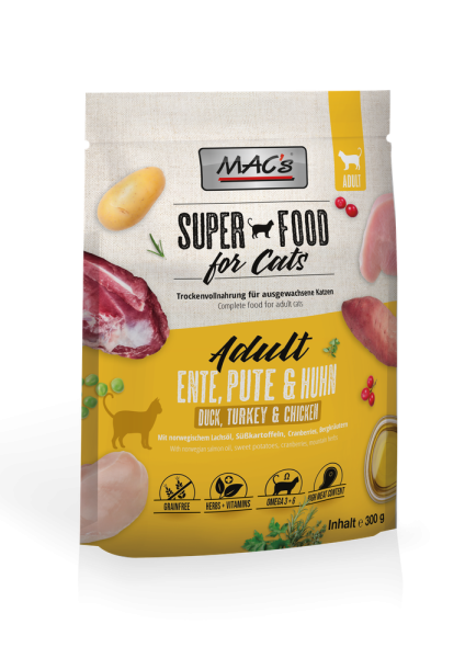 MACs CAT - Adult Ente, Pute & Huhn 300g
