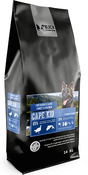 Black Canyon Cape Kid Puppy large Truthahn & Lachs 14 kg