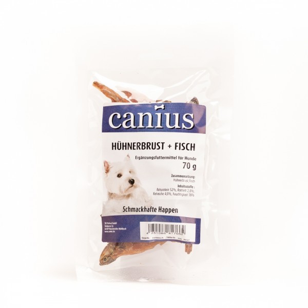 Canius Hühnerbrust + Fisch 70g