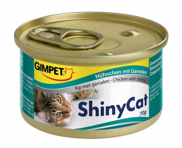 Gimpet ShinyCat Hühnchen mit Garnelen 70g