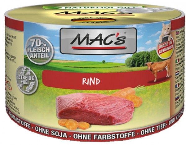 MACs Cat Rindfleisch - 200g Dose
