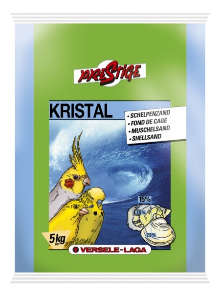Versele-Laga Prestige Kristal Muschelsand - weiß - 5kg Sack