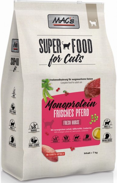 MACs CAT Monoprotein mit Pferd 7kg Beutel