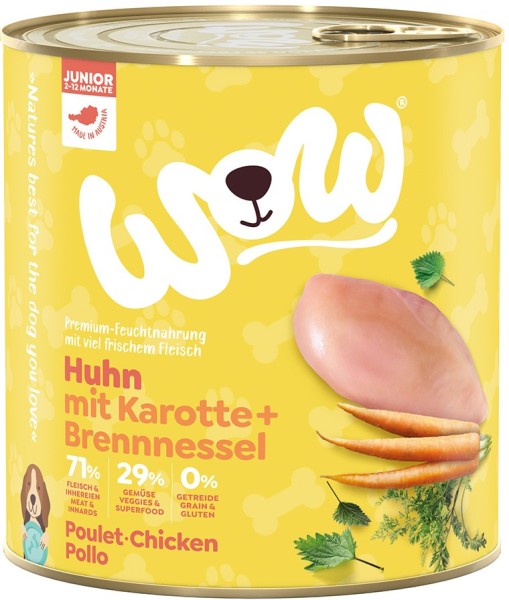 WOW JUNIOR Huhn 800g