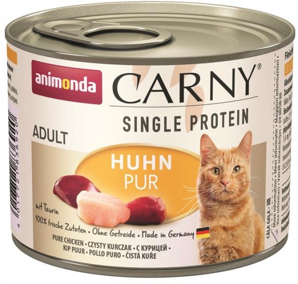 Animonda Carny Cat - Dose Adult Single Protein Huhn 200g