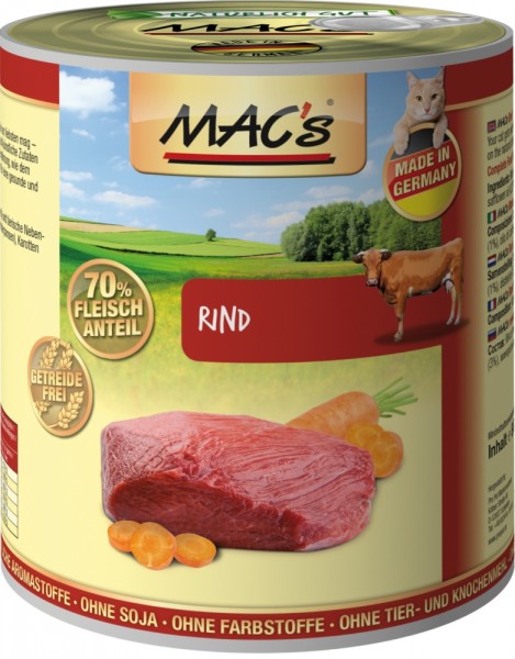 MACs Cat Rind - 800g Dose