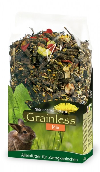 JR Farm Grainless Mix Zwergkaninchen 650 g