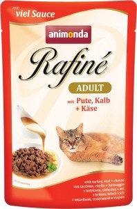 Animonda Rafiné Soupé Pute, Kalb & Käse - 100g Frischebeutel