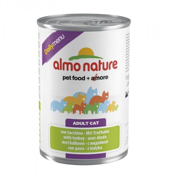 Almo Nature Katze Dailymenu - Truthahn - 400g Dose