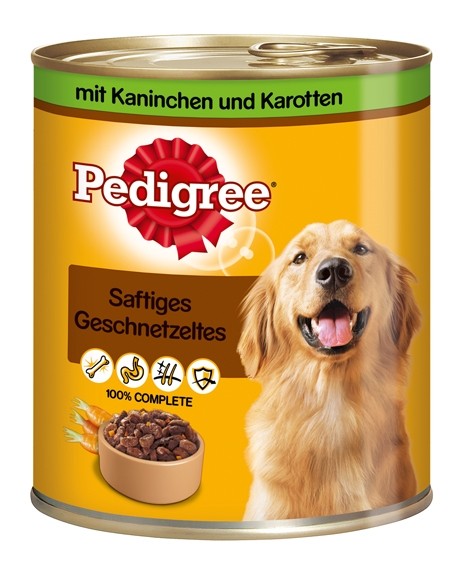 *** Pedigree Dose Adult Kaninchen&Karotten - 800g Dose [*** AUSLAUFARTIKEL]