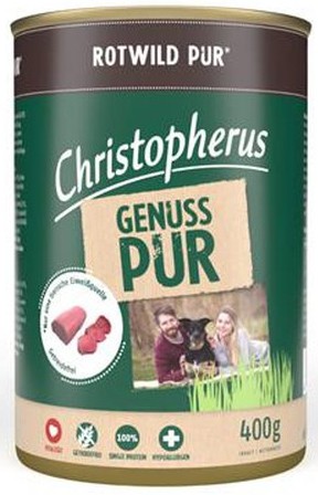 Allco Christopherus Genuss Pur Rotwild - 400g Dose