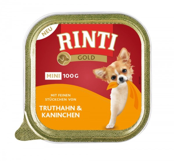 RINTI Gold mini Truthahn & Kaninchen 100g