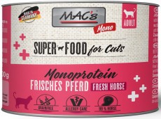 MACs Cat Mono Katzennassfutter mit Pferd 200g Dose