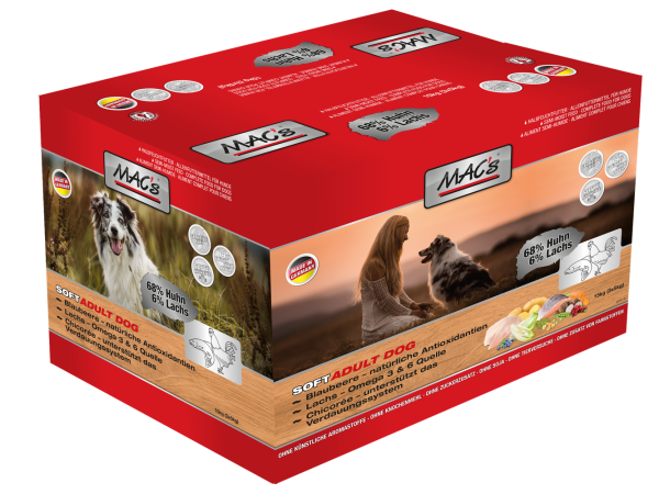 MACs DOG - Soft Huhn & Lachs 3x5kg