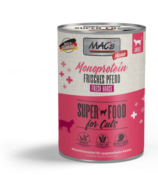MACs CAT - Mono frisches Pferd 400g