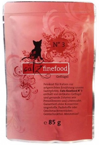 Catz finefood No.3 Geflügel 85g