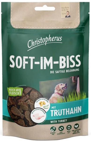 Allco Christopherus Soft-Im-Biss mit Truthahn - 125 g Frischebeutel