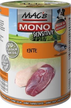 MACs Dog Mono Sensitiv Ente - 400g Dose