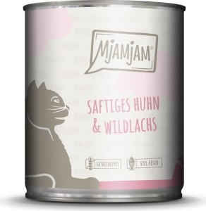 MjAMjAM - Katze saftiges Huhn und Wildlachs, 800g