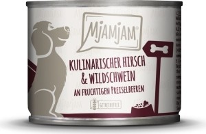 MjAMjAM - Hund kulinarischer Hirsch & Wildschwein an Prei