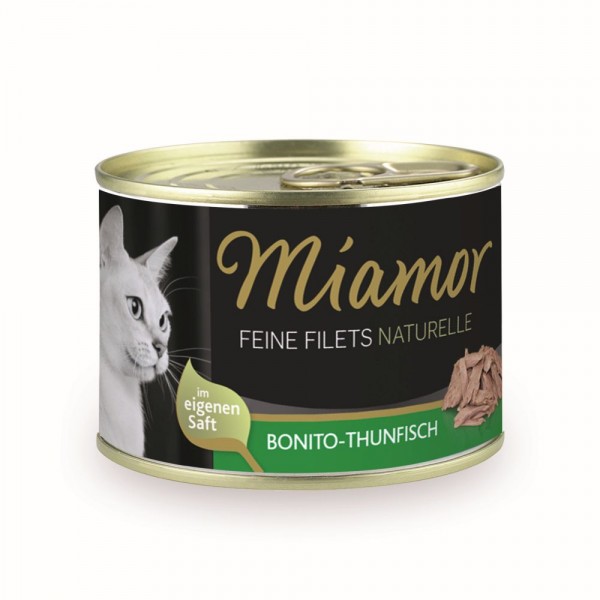 Miamor Feine Filets Naturelle Bonito-Thunfisch 156g Dose