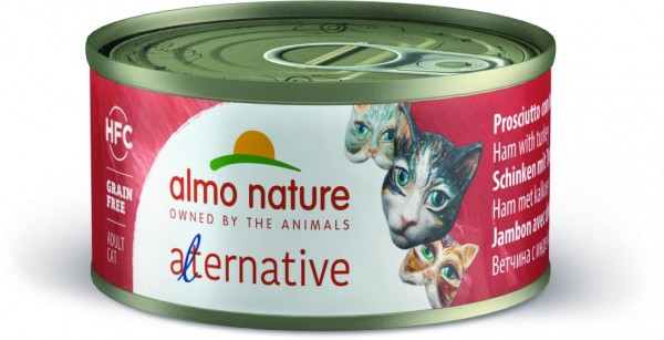 Almo Nature Katze Alternative - Schinken mit Truthahn - 55g Dose